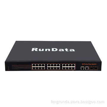 24-port PoE switch